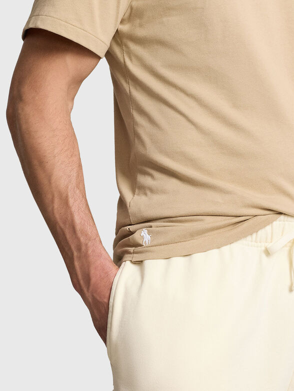 Cotton T-shirt with logo - 4