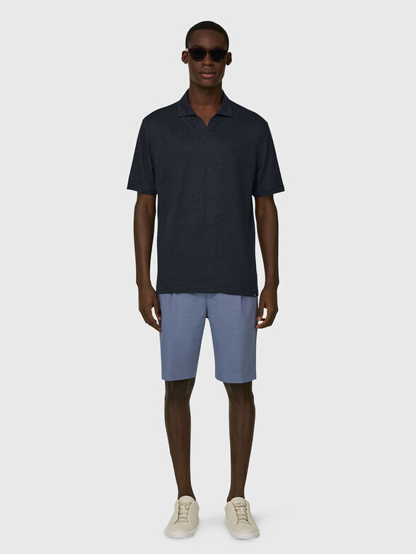 Dark blue polo shirt - 2