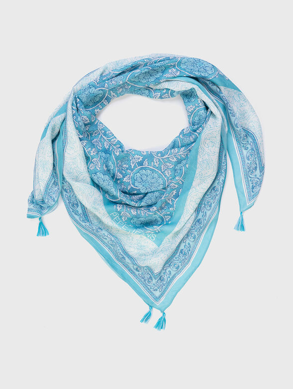 NUWIA scarf in blue - 1