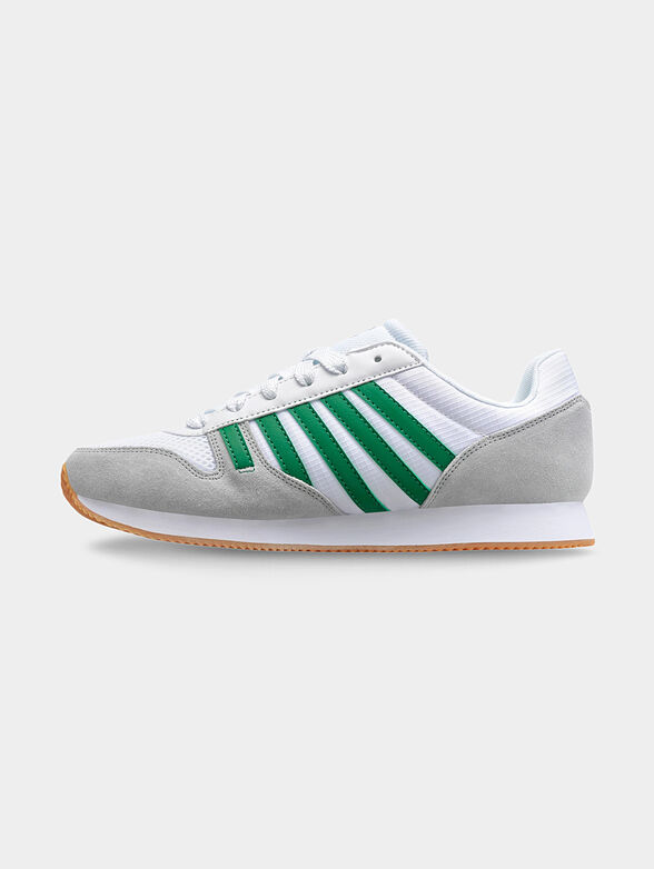 GRANADA sneakers with green accents - 4