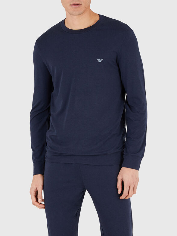 Navy blue pajamas - 3