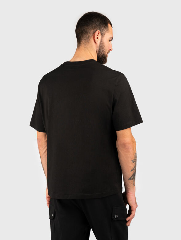 VICTORY cotton T-shirt with oval neckline - 3