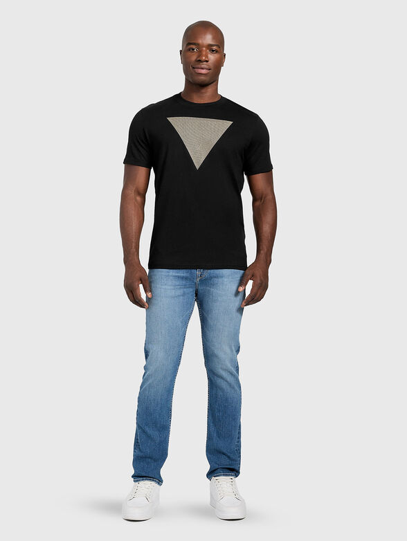 T-shirt with triangular logo - 2