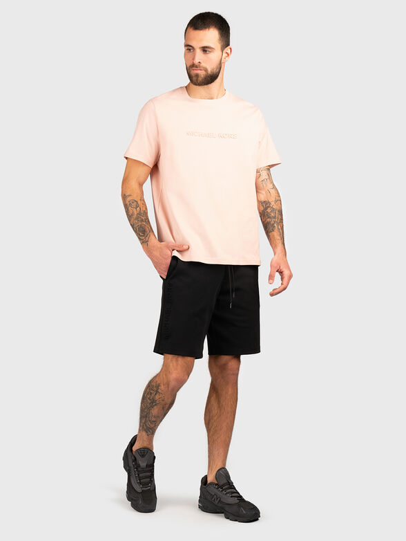 Short-sleeved T-shirt with logo - 2
