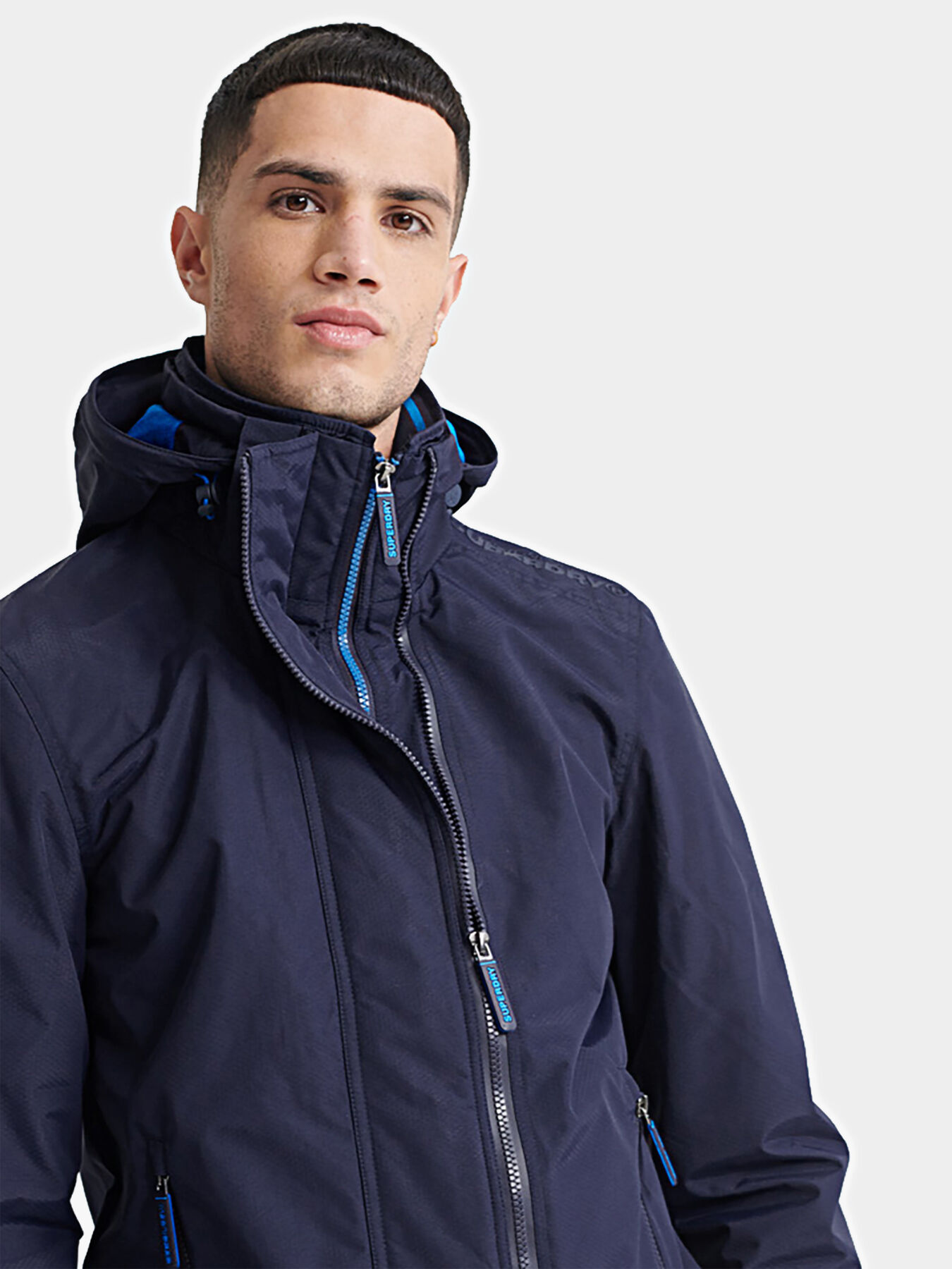 Superdry blue jacket outlet
