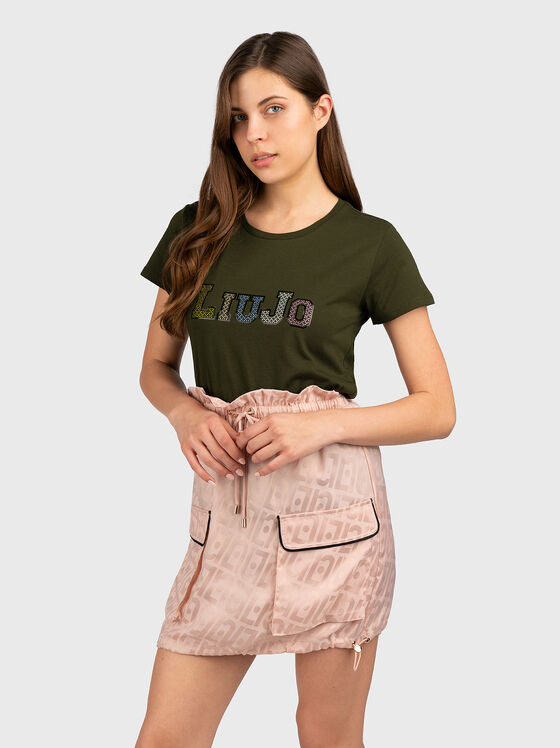 T-shirt with logo detail - 1