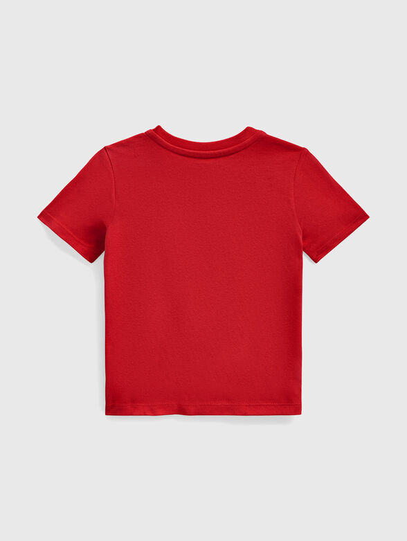 Red cotton T-shirt - 2