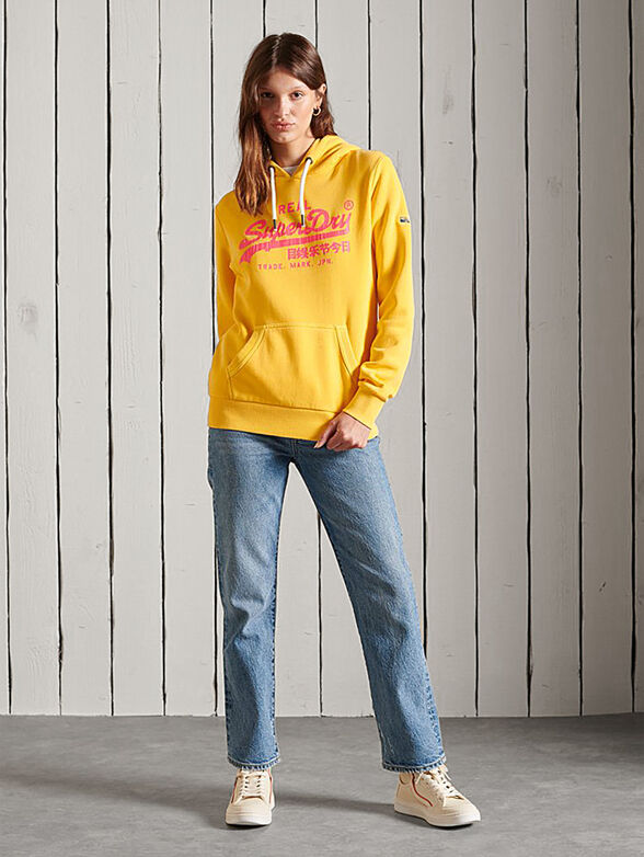 Sweatshirt with logo print - 2