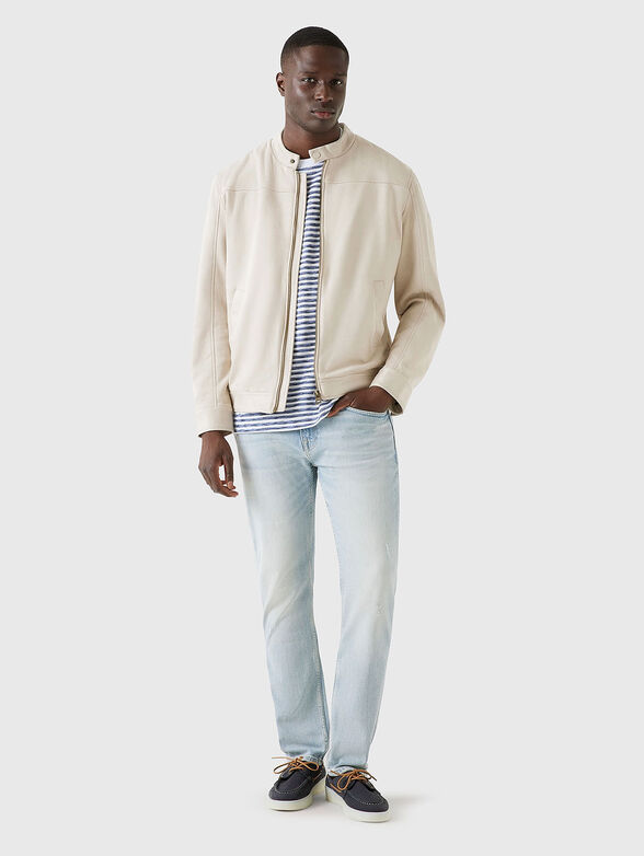 Biker jacket with pockets - 2