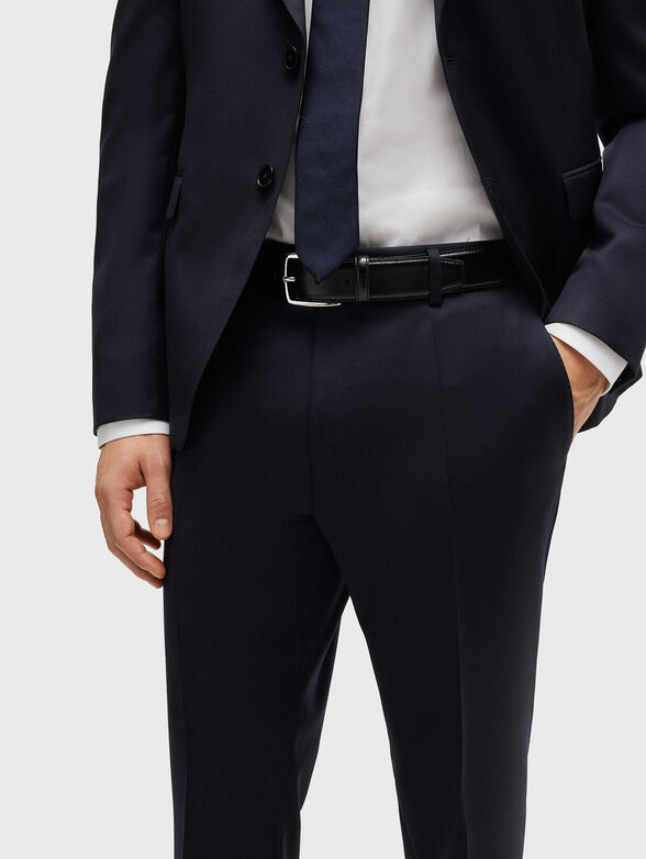 H-GENIUS wool slim trousers - 3
