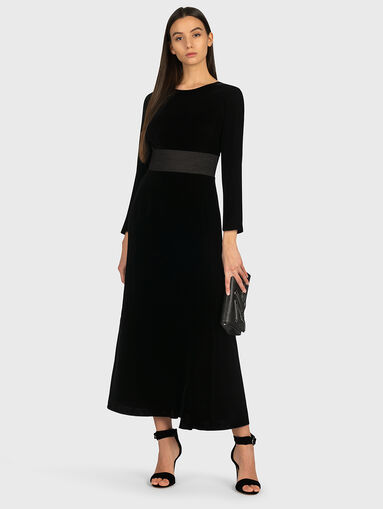 Long velvet dress - 5