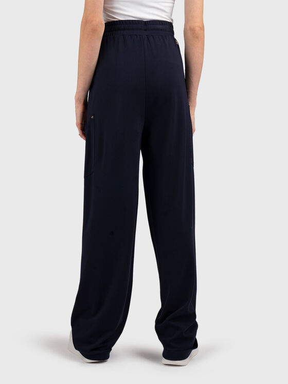 Navy blue sweatpants - 2