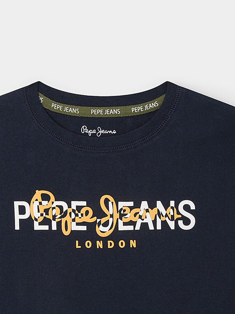 RANDALL blue blouse with long sleeve  - 3