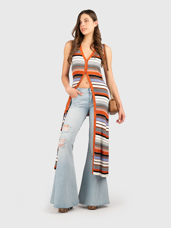Midi dress with buttons - 5