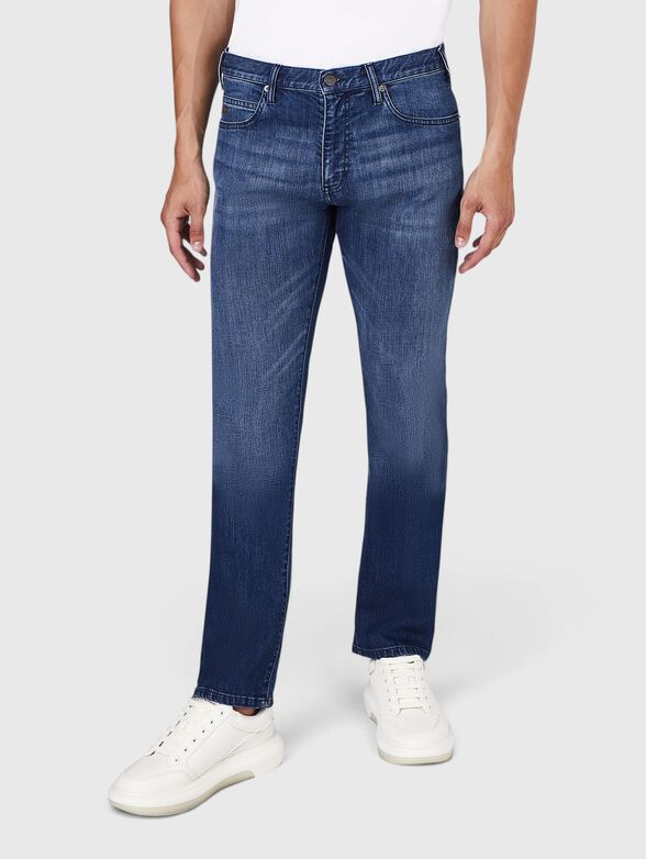 Cotton blue jeans - 1
