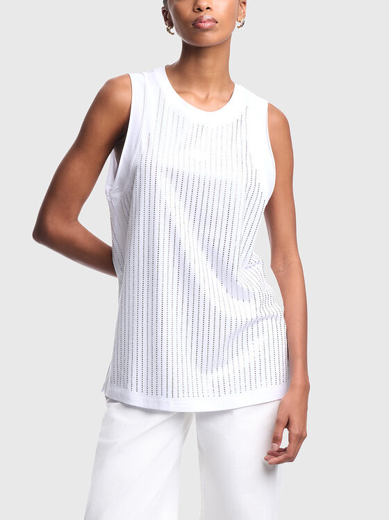 Cotton top with appliqu&eacute;s - 1