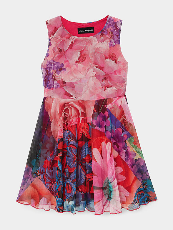 OLIVIA dress with floral accents - 1