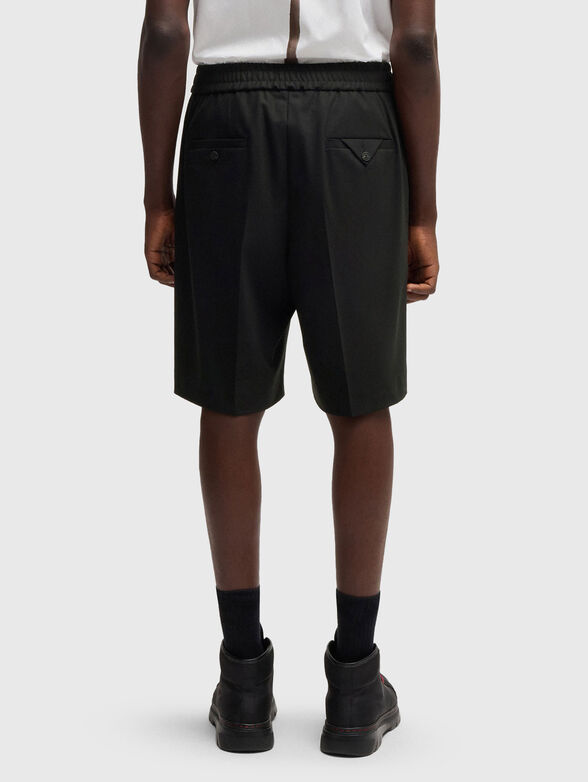 Wool blend shorts - 2