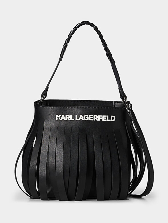 K/FRINGE Hobo bag in black color - 1
