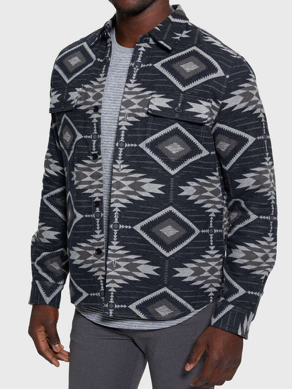 SOUTHWEST jacquard shirt - 5