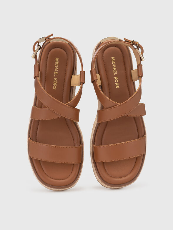 LYNN sandals in leather - 6