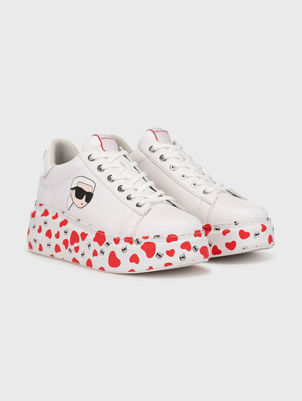 ANAKAPRI sports shoes with heart accents - 2