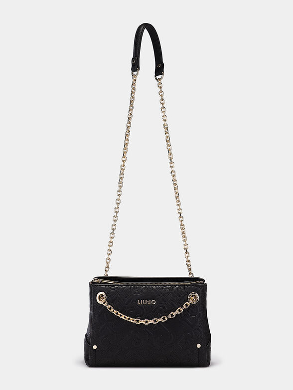Black bag with embossed logo print - 2