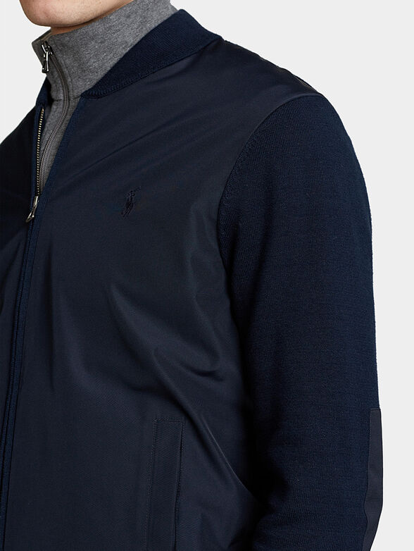 Jacket with logo embroidery - 3