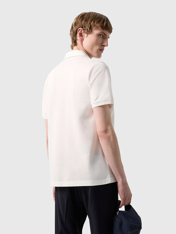 Cotton-blend polo shirt - 3