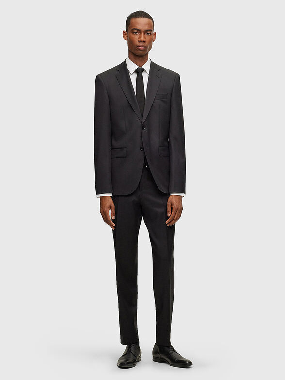 Wool trousers in black colour - 4