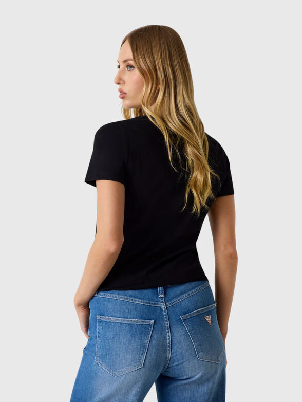 Cotton T-shirt with a printed logo - 3