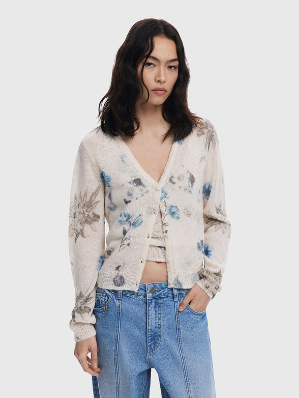 2-in-1 cardigan and knitted top  - 1