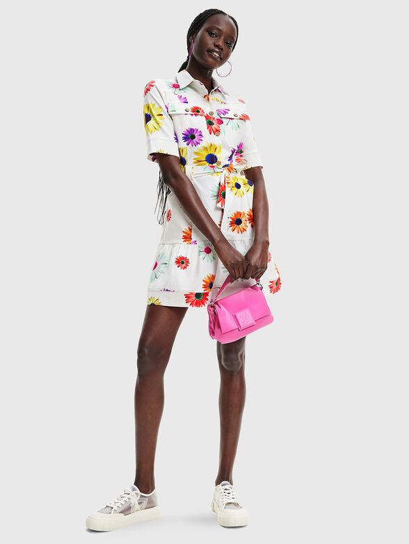 BELGICA dress with floral motifs - 4