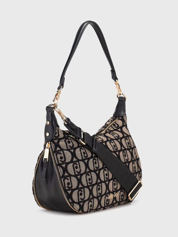 Crossbody bag with logo print - 4