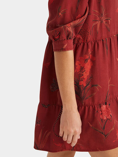 SEVILLA Dress with animal motifs - 3