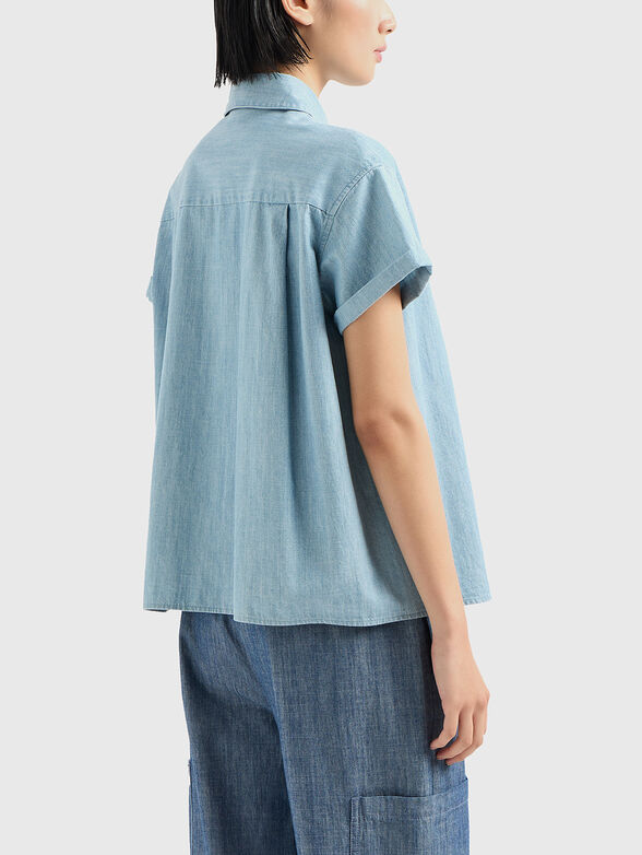 Short sleeve shirt with logo detail - 3