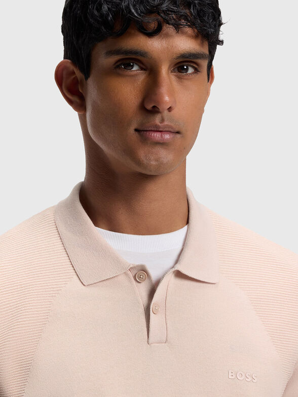 Black polo shirt - 4