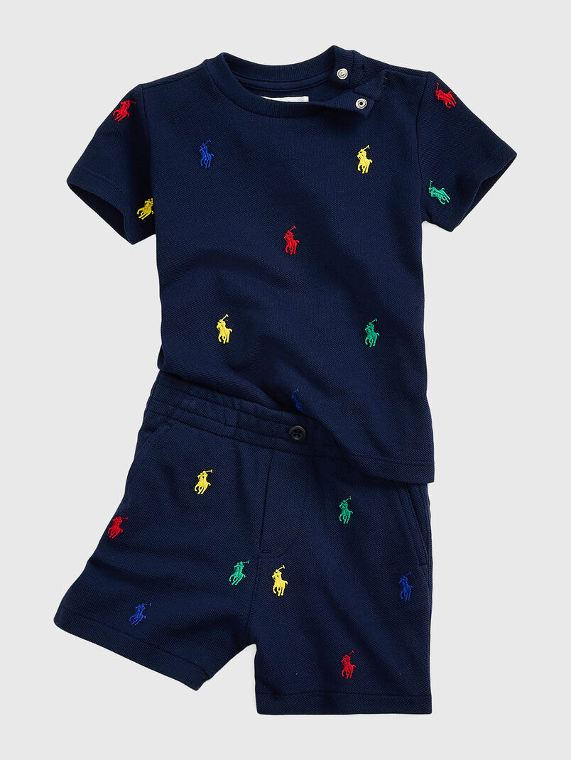 Two-piece set with contrasting logo accents - 3