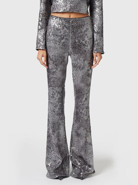 Trousers with sequins - 1