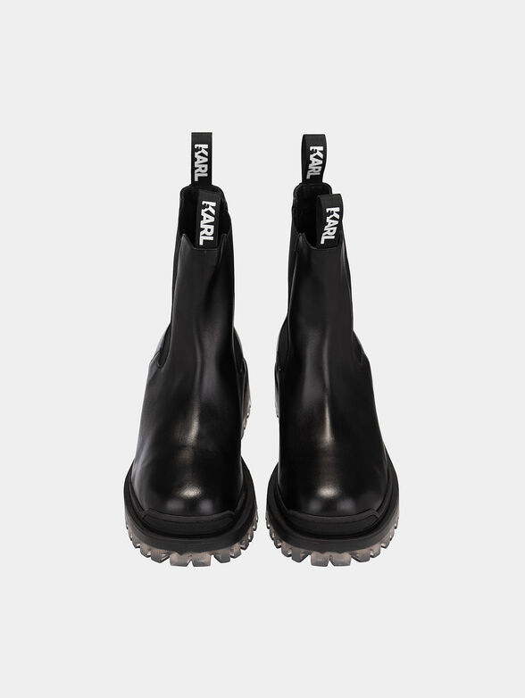 BIKER II leather slip-on ankle boots  - 6