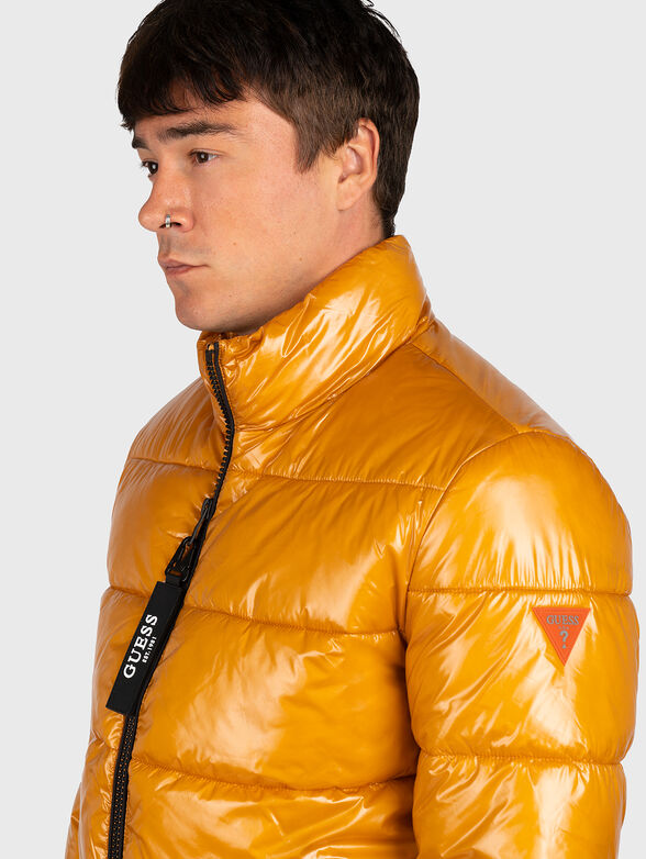 Padded jacket in black color - 4