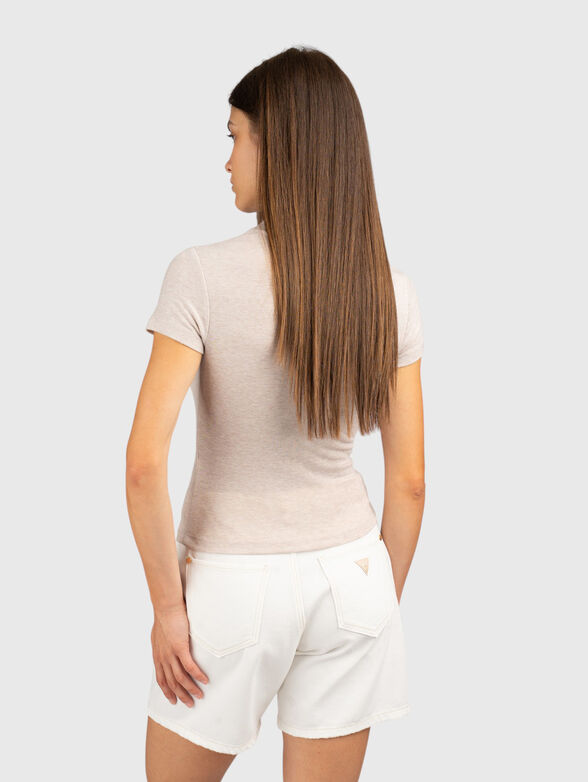 T-shirt with appliqu&eacute;s rhinestone - 3