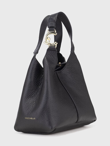 Leather bag with long strap and tote bag - 4