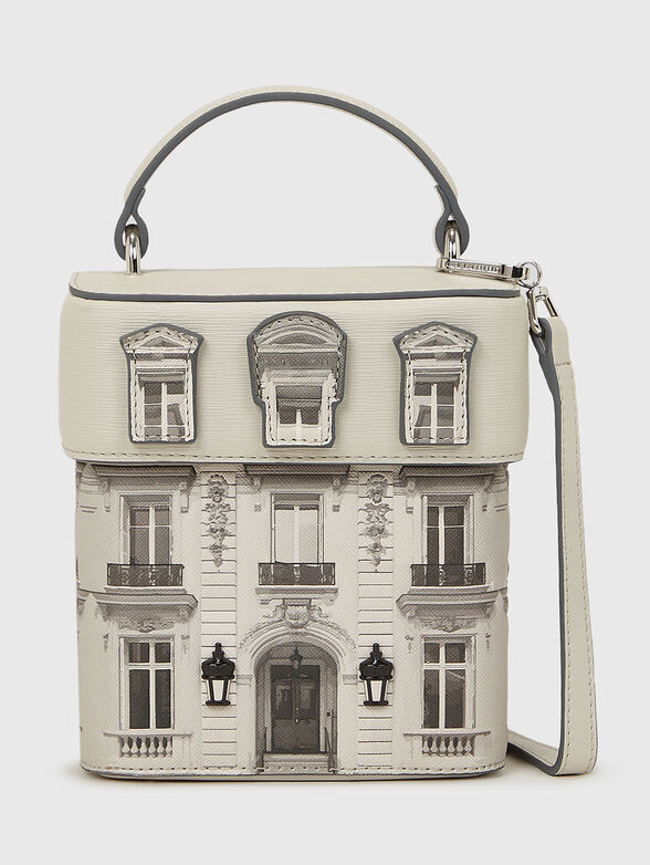 MAISON crossbody bag with accent print - 1