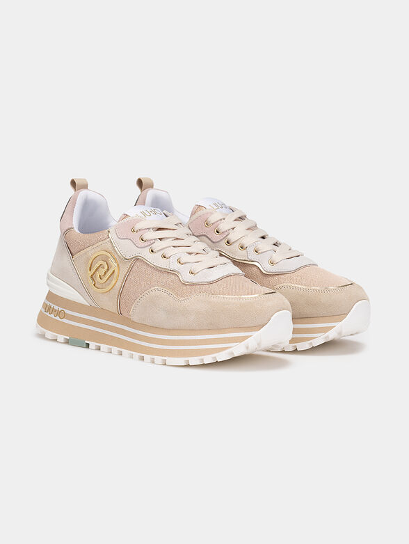 Sneakers MAXI WONDER 24 in beige color - 2
