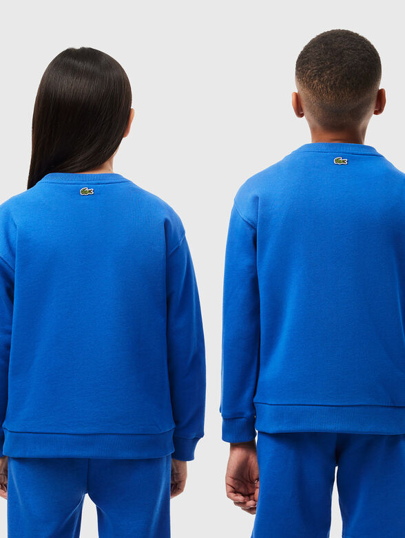 Cotton sweatshirt with accent logo  - 2