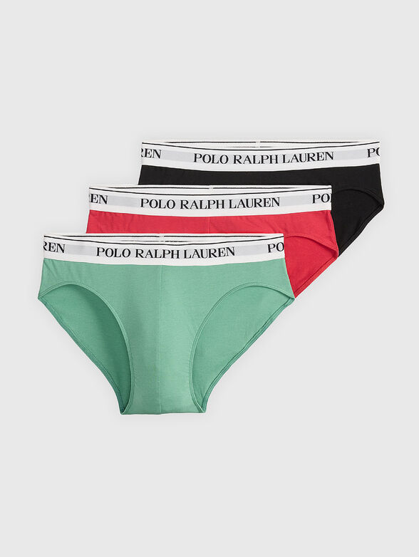 Set of three pairs of cotton briefs - 1