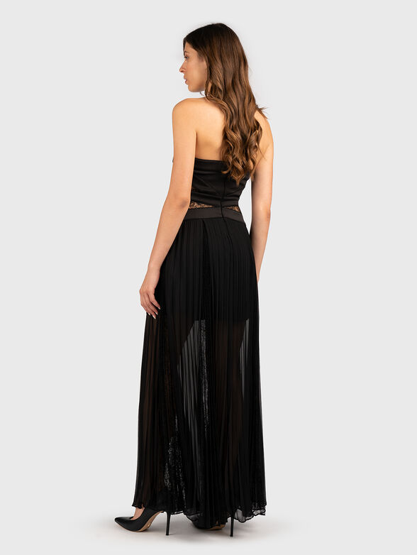 HARTLEY black dress with lace details - 2