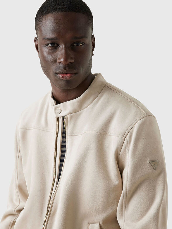 Biker jacket with pockets - 4