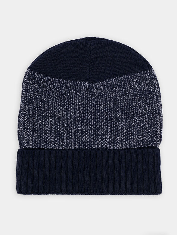 Beanie with logo inscription - 2